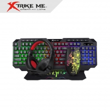 Kit Gaming Combo 4en1 para PC / Ratn / Auricular con Micrfono / Teclado Espaol / Alfombrilla de ratn  XMC-415