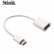 Cable USB TIPO-C OTG a USB Hembra v3.0 de 20 cm SAT7008