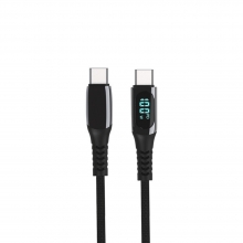 Cable USB-C a USB-C  con Pantalla Digital  hasta 100W  LEMI / LM1118