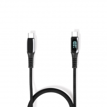 Cable USB-C a USB-C con Pantalla Digital  hasta 100W  LEMI / LM54-2220162